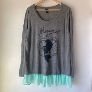 NWT Torrid Mermaid at Heart Pullover Sweater